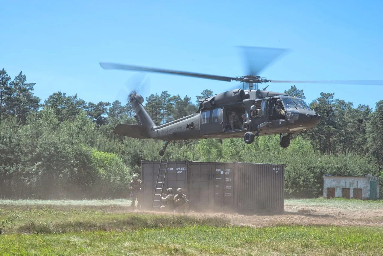Military helicopter training operations